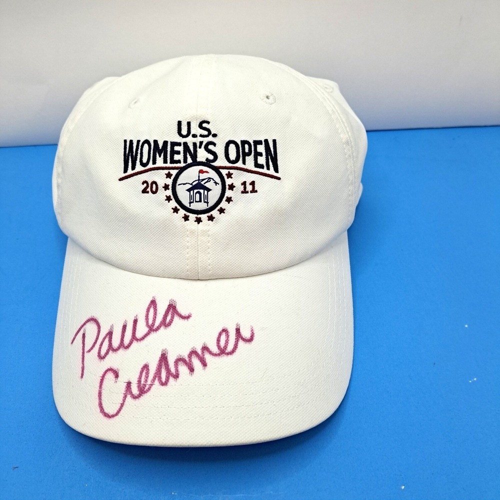 Paula Creamer Signed Golf Hat US Womens Open 2011 The‎ Broadmoor Imperial Cap